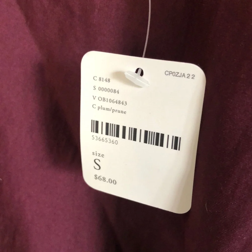 Free People Turn It On Cami Plum Satin Layered Sequin Tank Top Size S